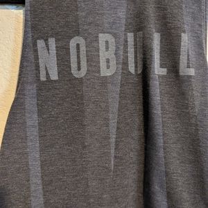 Nobull high neck tank charcoal/grey design size xs